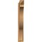 Ekena Millwork Funston Arts & Crafts Rough Sawn Outlooker, Western Red Cedar, 6"W x 32"D x 44"H OUT06X32X44FST03RWR - alternate 4